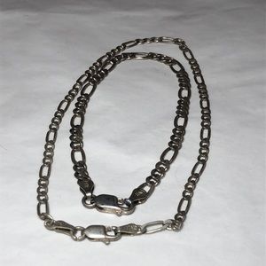 Anklet and Bracelet Sterling Chain Set